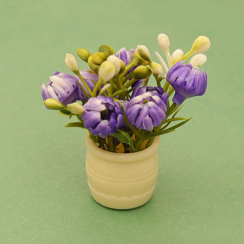 Florist Supply Vases - 1:12 Dollhouse Miniature Simulation Vase Multistyles