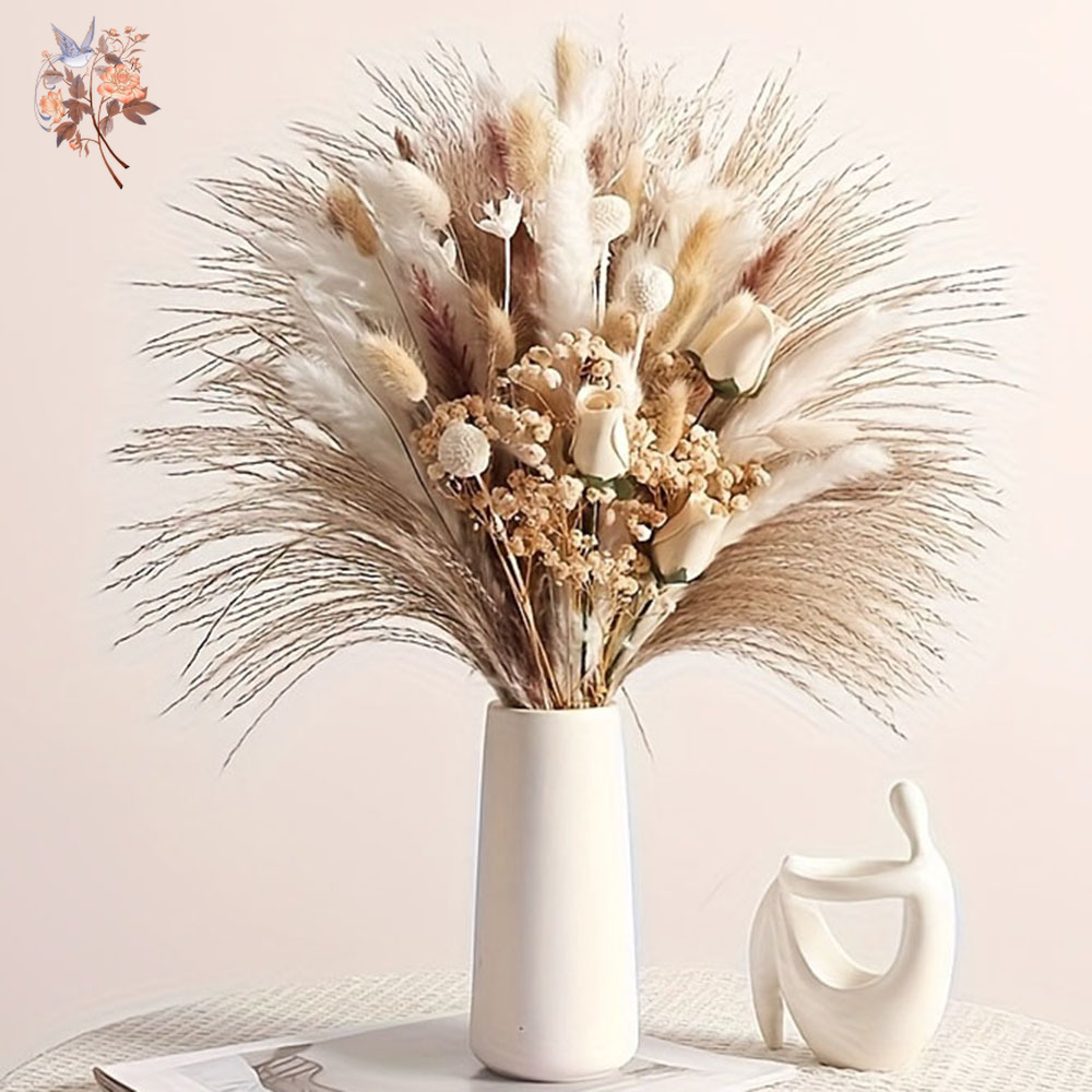 80Pcs Artificial Dried Flowers - Baby Breath Dried recension och pris