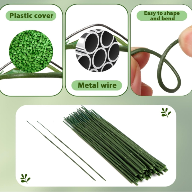 100 Pieces Floral Stem,Artific - Florist Wreath Supply recension och pris