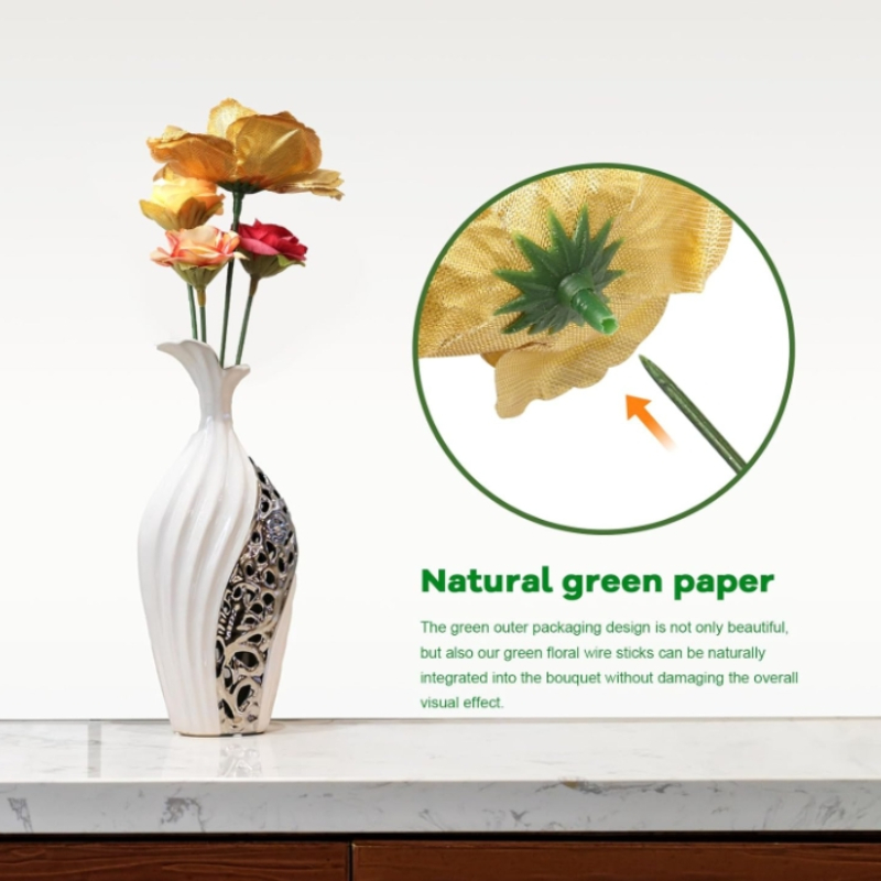 100 Pieces Floral Stem,Artific - Florist Wreath Supply recension och pris