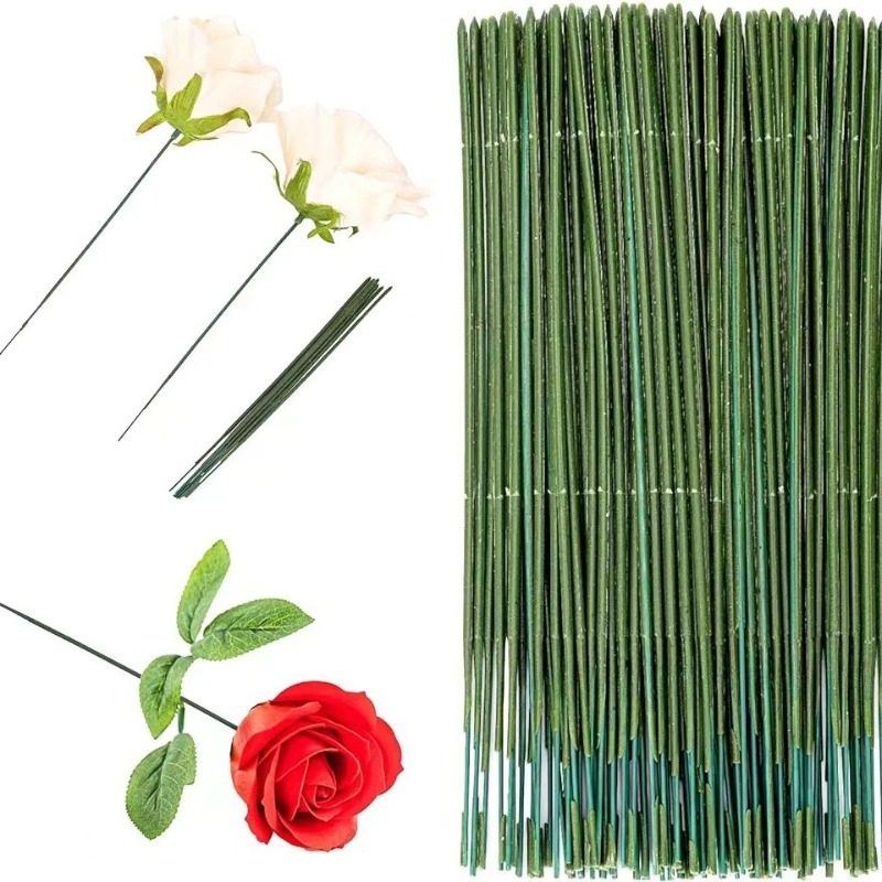 100 Pieces Floral Stem,Artific - Florist Wreath Supply recension och pris