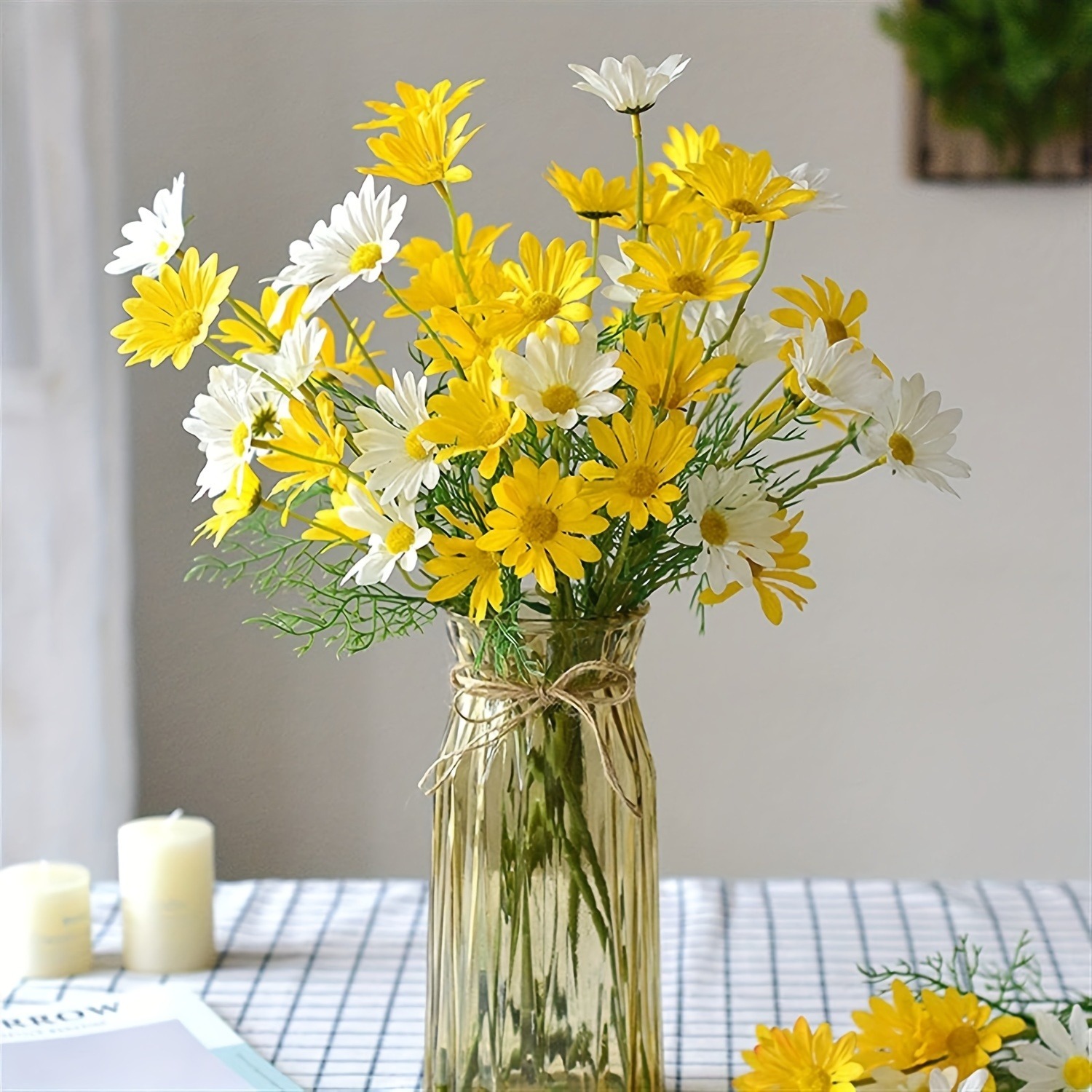 1/2/3Pcs Daisy Artificial Flow - Baby Breath Dried recension och pris