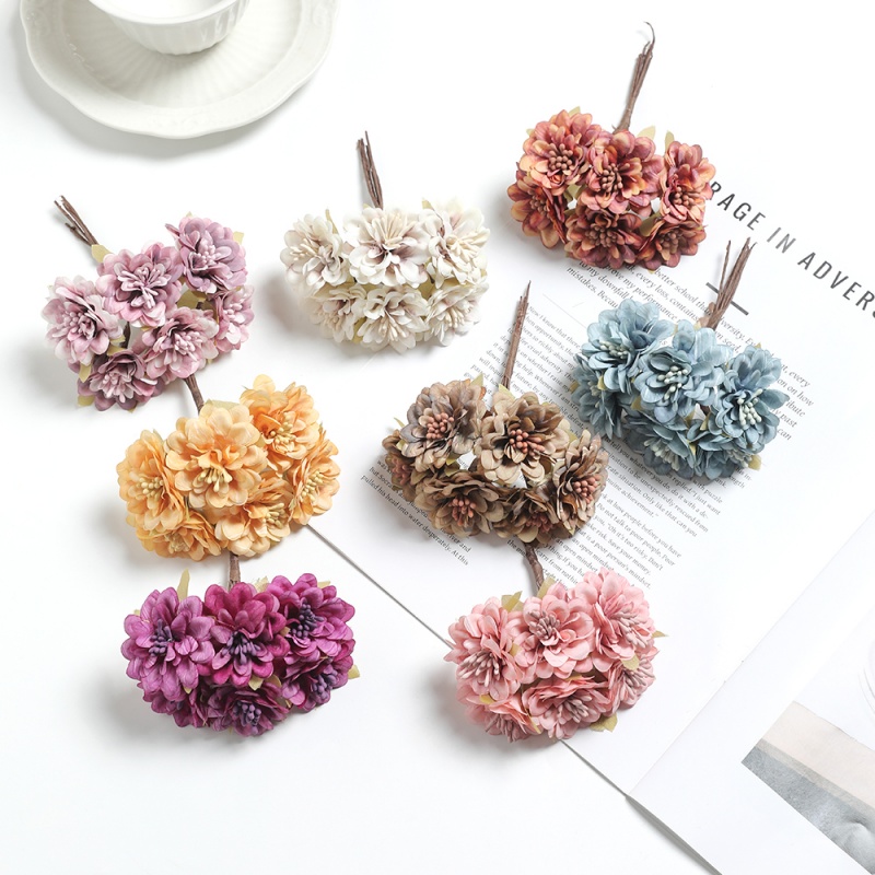 1/3Pcs 11cm Fake Silk Daisy Ar - Baby Breath Dried recension och pris