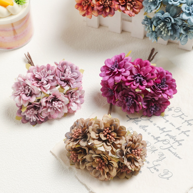 1/3Pcs 11cm Fake Silk Daisy Ar - Baby Breath Dried recension och pris