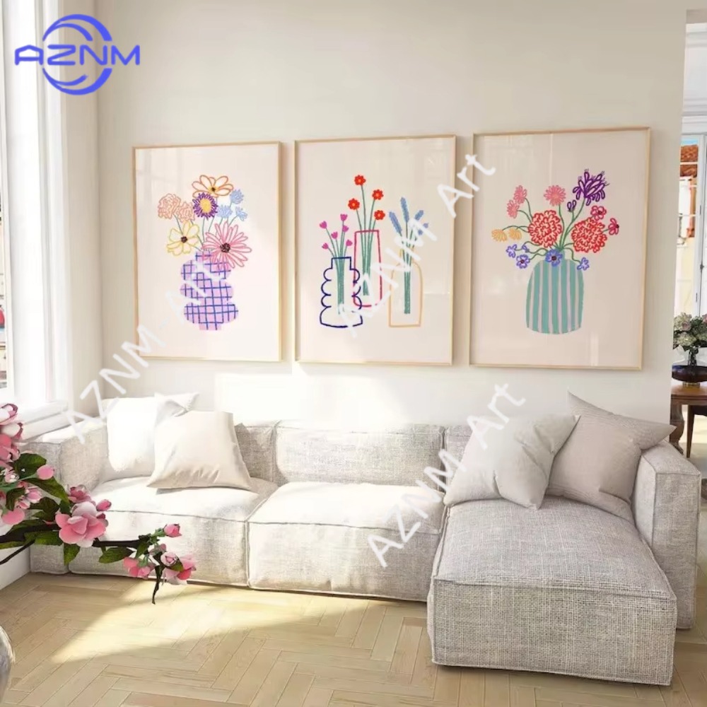 1/3pcs Abstract Flower Vase Pa - Florist Supply Vases recension och pris