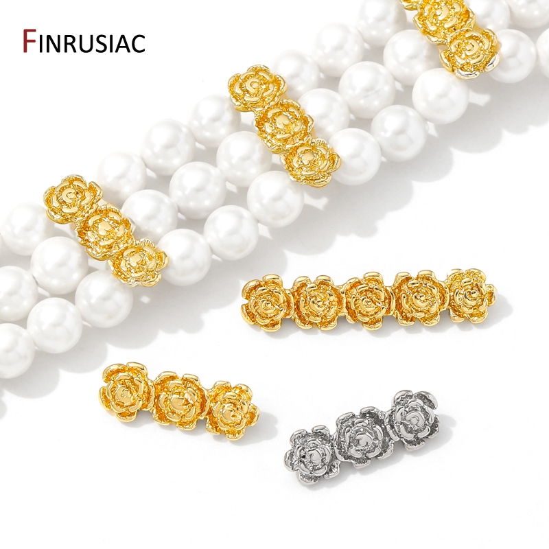 18K Gold Plated Brass Rose Flo - Flower Supplies recension och pris
