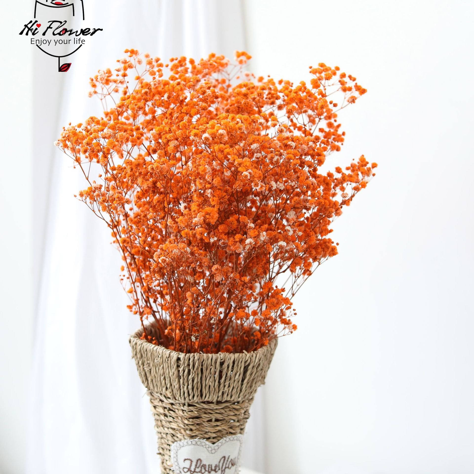 Natural Dried Flowers Preserve - Baby Breath Dried recension och pris