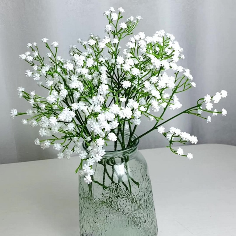 Branch Plastic Artificial Full - Baby Breath Dried recension och pris