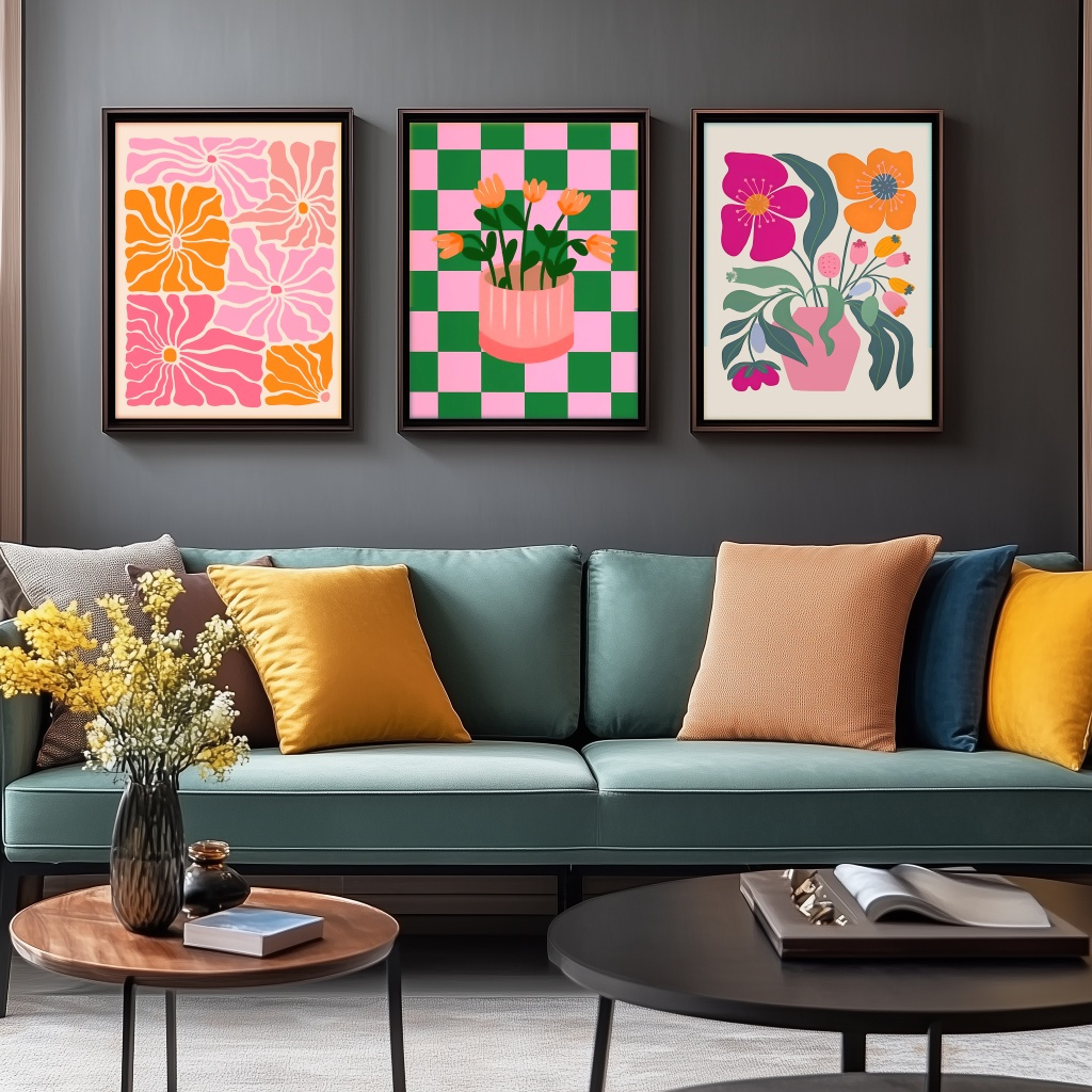 Vibrant Flowers and Vases Canv - Florist Supply Vases recension och pris