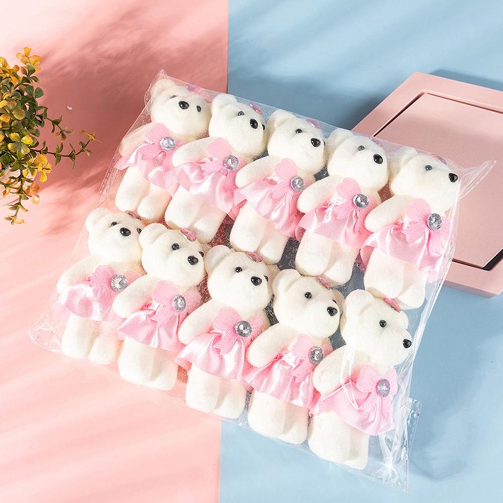 10pcs/Bag Bouquet Bear Ice Cre - Flower Supplies recension och pris