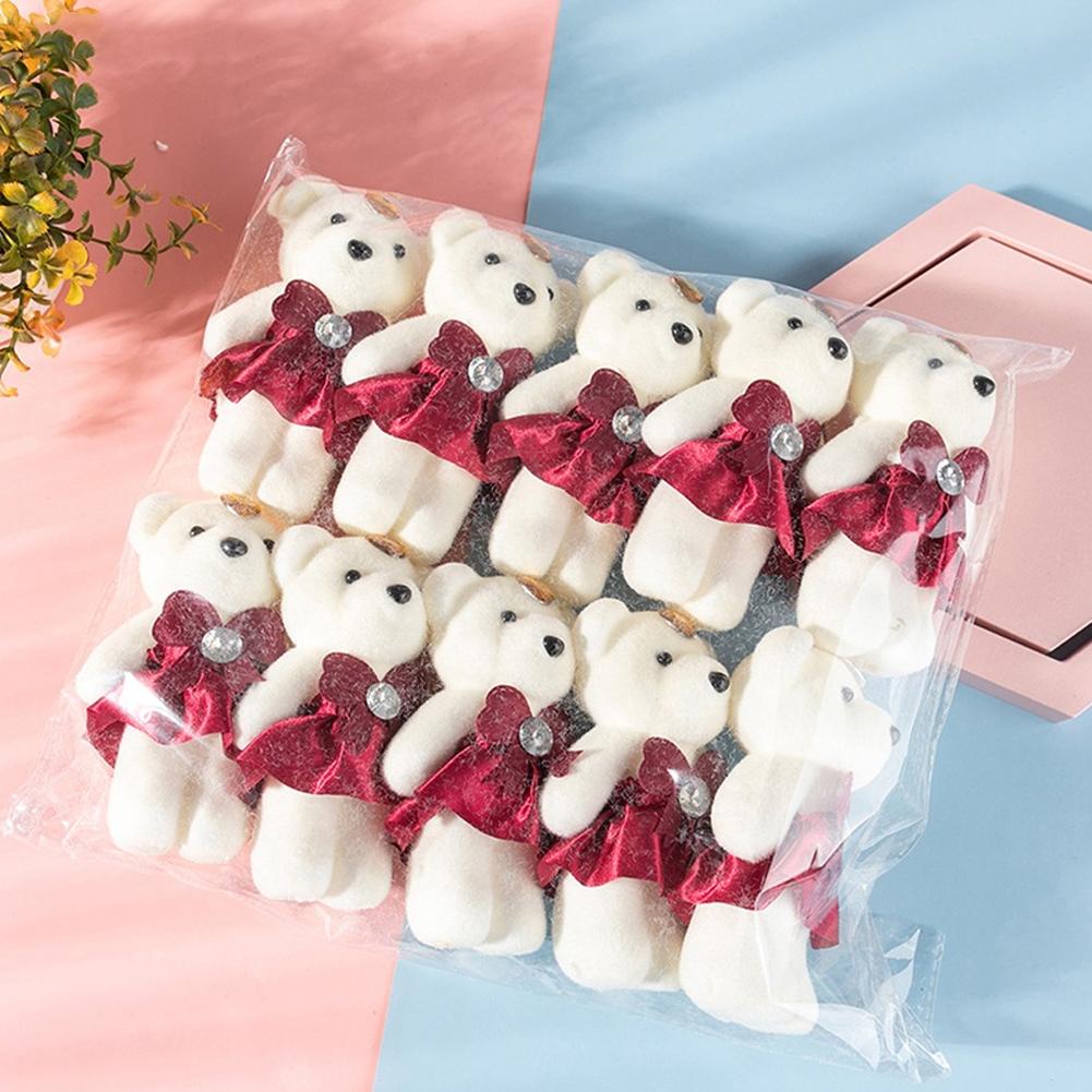 10pcs/Bag Bouquet Bear Ice Cre - Flower Supplies recension och pris