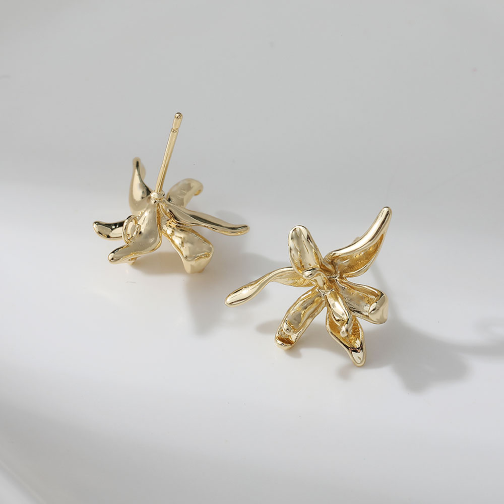 4PCS Dainty Flower Shape Ear S - Flower Supplies recension och pris