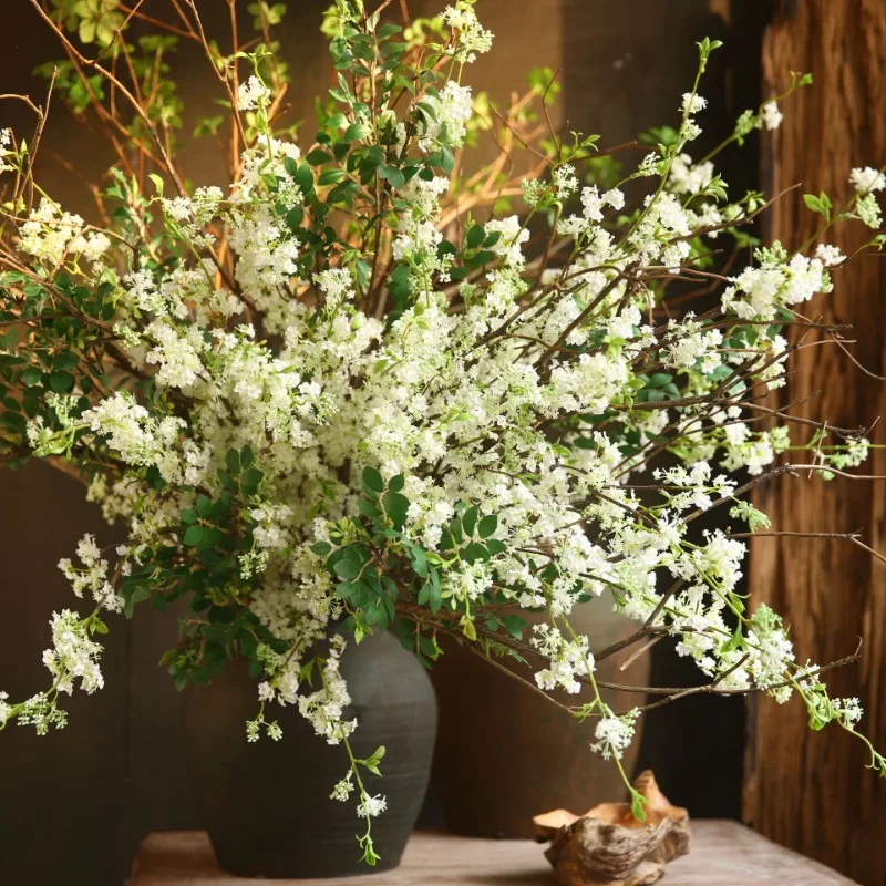 Artificial Flowers 100cm Snow  - Baby Breath Dried recension och pris