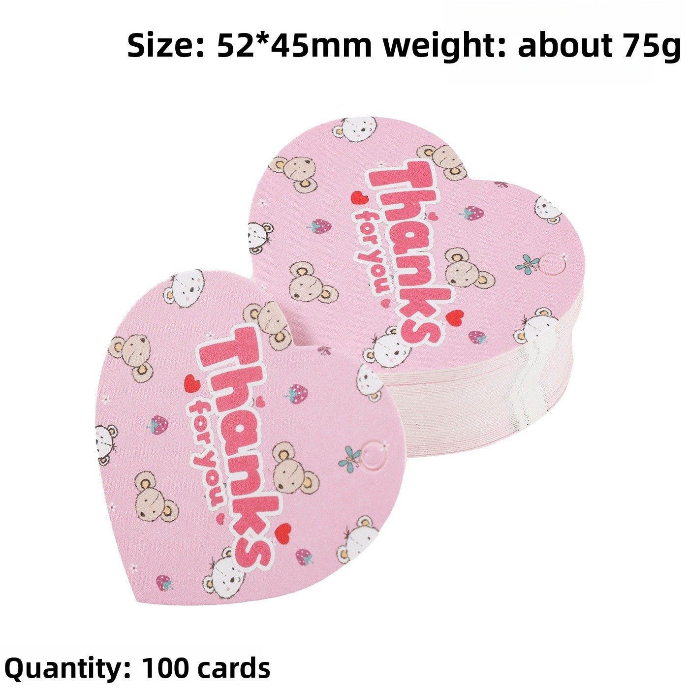 100pcs Thank You Gift Tags Car - Flower Supplies recension och pris