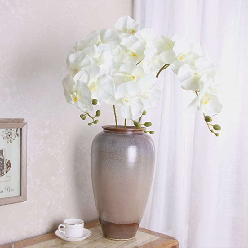 Artificial Orchid Flower 45cm/ - Baby Breath Dried recension och pris