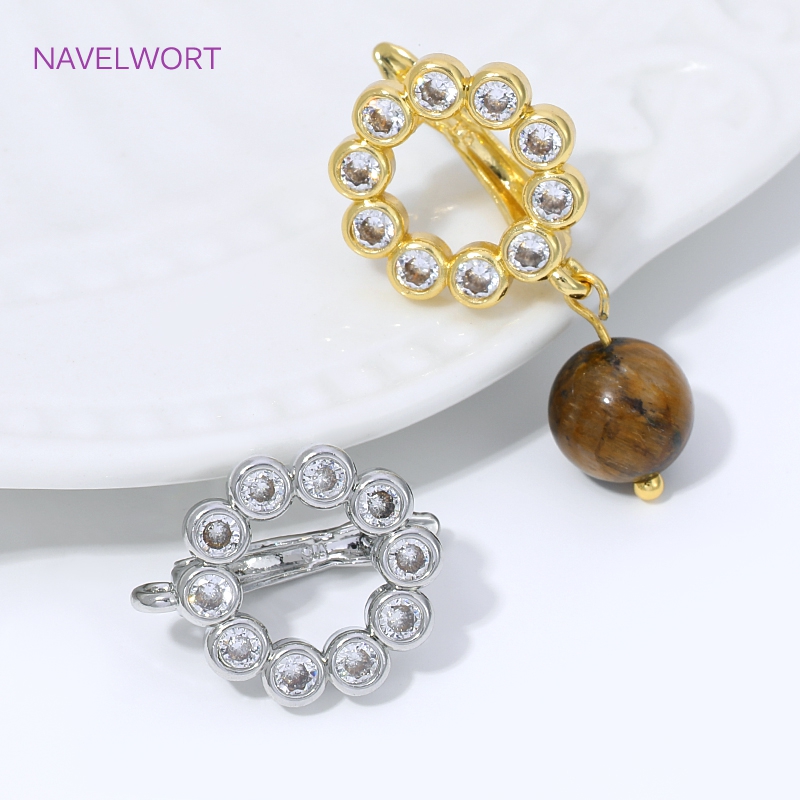 18K Gold Plated Fan Shape Flow - Flower Supplies recension och pris