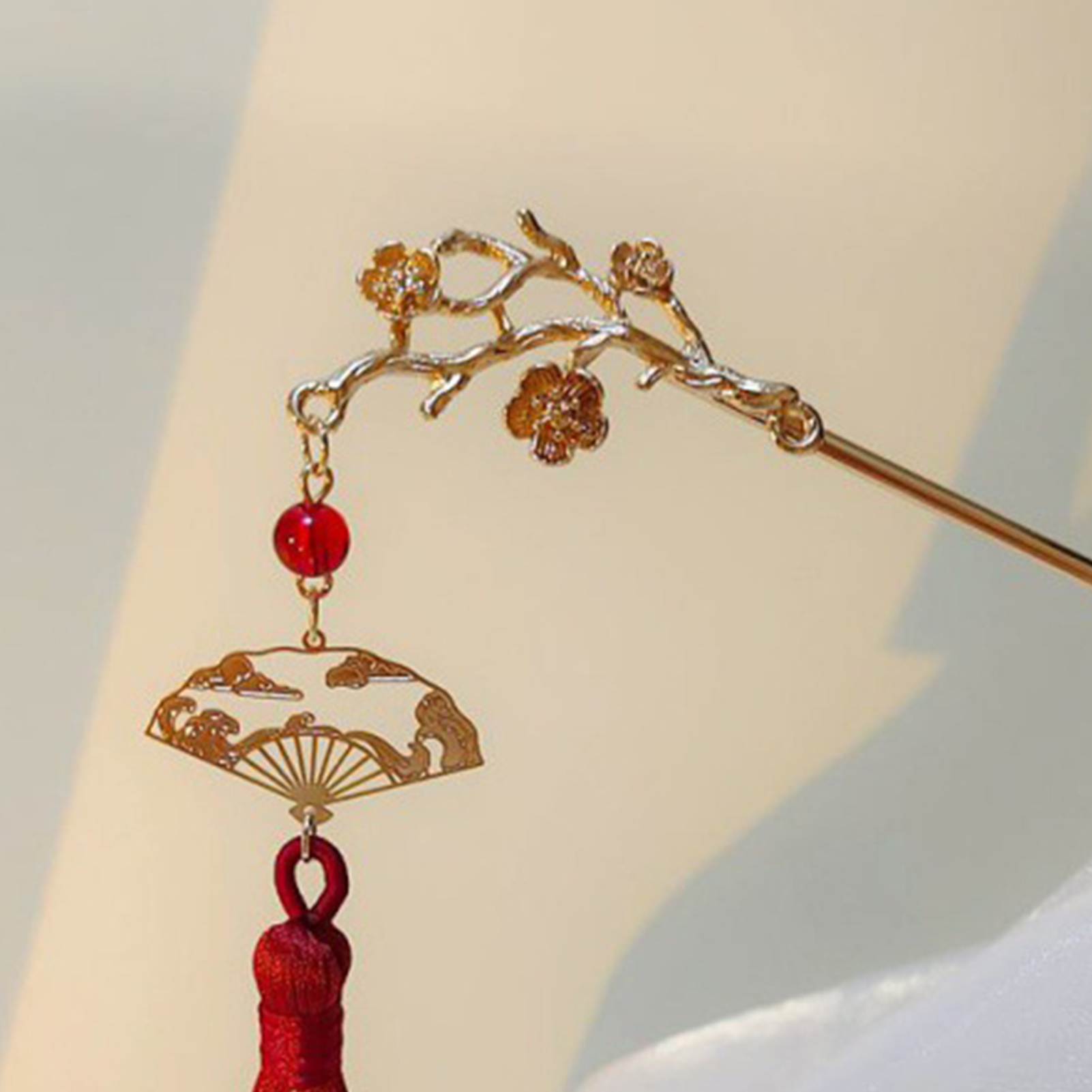 Retro Flower Tassel Hairpin Fo - Florist Supplies recension och pris