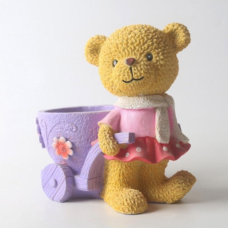 Lovely Bear Gypsum Silicone Mo - Florist Supply Vases recension och pris