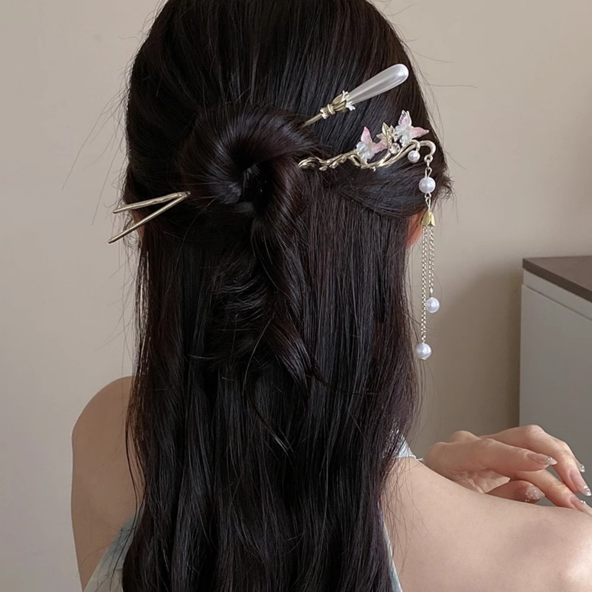 2025 New Flower Hairpin For Wo - Florist Supplies recension och pris