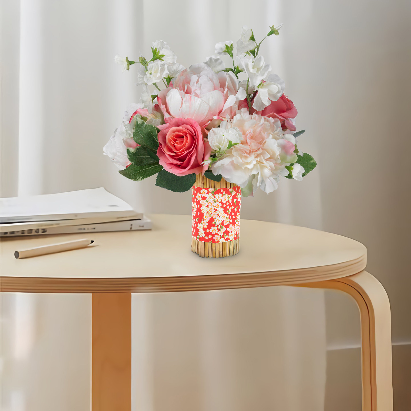 Straw Craft Decorative Vase Dr - Florist Supply Vases recension och pris