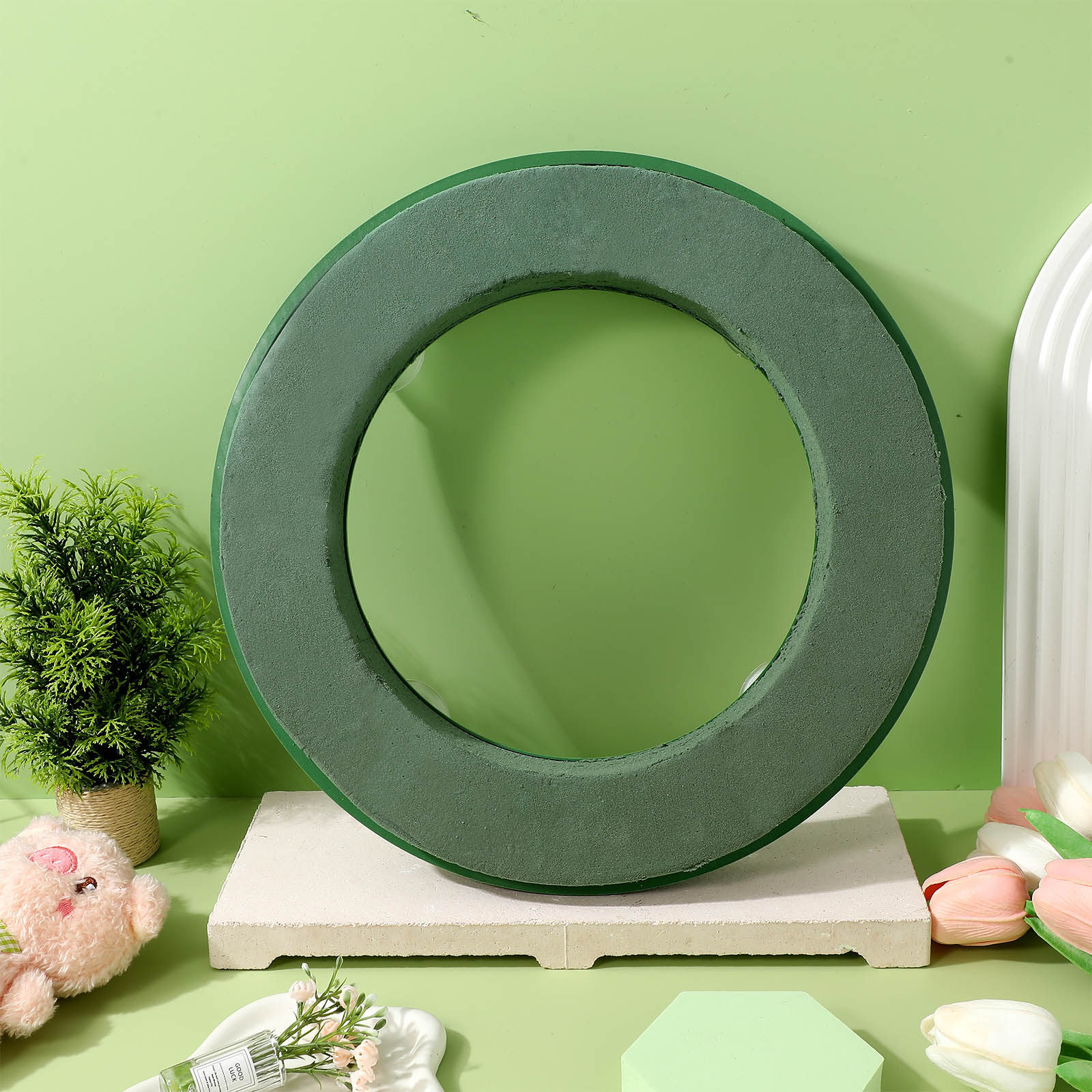 Small Flower Foam Ring Mud Blo - Florist Wreath Supply recension och pris