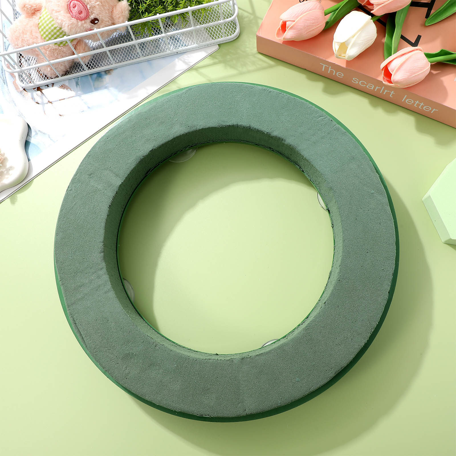 Small Flower Foam Ring Mud Blo - Florist Wreath Supply recension och pris